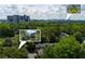 Aerial view featuring the house, downtown and Truist Park stadium views at 3102 Balearic Se Dr, Marietta, GA 30067