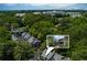 Scenic aerial view of townhomes surrounded by lush greenery in a serene neighborhood setting at 3102 Balearic Se Dr, Marietta, GA 30067