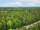 Extensive aerial view showcasing the lush, heavily wooded landscape surrounding the property at 4643 River Ct, Peachtree Corners, GA 30097