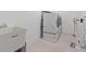 Functional laundry room with a large sink, washer, and dryer at 3610 Burnt Bridge Rd, Cumming, GA 30028