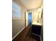 Bathroom with modern vanity and fixtures provides a contemporary and functional space at 3647 Diamond Cir, Decatur, GA 30034