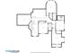 Detailed floor plan showing the layout of bedrooms, bathrooms, and open to below space at 5293 Aldeburgh Dr, Suwanee, GA 30024