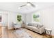 Cozy living room featuring comfortable seating, natural light, and modern decor at 2260 Old Spring Se Rd, Smyrna, GA 30080