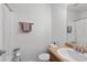 Bathroom with tiled floor, shower/tub, vanity with drawers, and framed mirror at 632 Plaza Se Dr # 6, Kennesaw, GA 30144