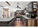 Spacious kitchen with a large island, stainless steel appliances, and ample cabinet space at 1490 Ashbrook Dr, Lawrenceville, GA 30043