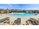Community pool featuring a round layout and lounge chairs at 2865 Ferncliff St, Cumming, GA 30028