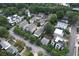 Scenic aerial view of modern rooftops and neighborhood streets at 647 East Ne Ave, Atlanta, GA 30312