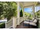 Inviting porch featuring comfortable seating, offering a serene outdoor space with views of the surrounding landscape at 647 East Ne Ave, Atlanta, GA 30312