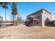 View of backyard and deck overlooking the lake at 496 Spring View Dr, Woodstock, GA 30188