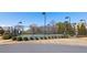 View of well maintained community tennis court at 496 Spring View Dr, Woodstock, GA 30188