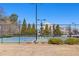 View of well maintained community tennis court at 496 Spring View Dr, Woodstock, GA 30188