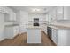Bright kitchen features granite counters, stainless steel appliances, and white cabinetry at 6895 Smoke Ridge Dr, Atlanta, GA 30349