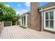 Wide back deck overlooking side yard at 1000 Grimes Bridge Rd, Roswell, GA 30075