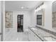 This bathroom has granite counters, tile floor, and a tiled shower/tub at 191 Davis Ct, Hiram, GA 30141