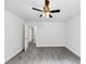 Spacious bedroom featuring plush gray carpet and neutral paint at 191 Davis Ct, Hiram, GA 30141