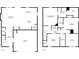A combined floor plan shows a kitchen, living room, bedrooms, bathroom, garage, and walk-in closets at 191 Davis Ct, Hiram, GA 30141
