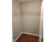Walk in closet with hardwood flooring, and white wire rack at 1103 Waldrop Pl, Decatur, GA 30034