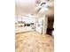 Functional kitchen featuring classic cabinetry and durable tile floors, offering a practical design at 135 E Hill St # 12, Decatur, GA 30030