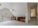 Bonus room with stairs and a window overlooking the backyard at 1730 Point Pleasant Se, Smyrna, GA 30080