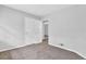 Bedroom with neutral carpet, and closet space at 6307 Thornhedge Dr, Riverdale, GA 30296