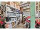 Basement storage with shelving, containers, and boxes, offering ample space for organizing and storing belongings at 1028 Amsterdam Ne Ave, Atlanta, GA 30306