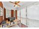 Bright sunroom featuring brick walls, tiled floors, and an abundance of natural light at 1028 Amsterdam Ne Ave, Atlanta, GA 30306
