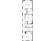 Detailed second floor plan featuring primary bedroom with walk-in closet, additional bedrooms, and bath at 301 Fortune Ne St, Atlanta, GA 30312