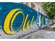 Bright and eye-catching Old 4th Ward mural adds character and vibrancy to the neighborhood at 301 Fortune Ne St, Atlanta, GA 30312