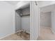Laundry room showcasing a shelf and hookups, adjacent to a bedroom at 3775 Reston Ln, Decatur, GA 30034