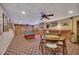 Finished basement boasts a pool table, game table, and bar area, perfect for entertaining at 529 Wintergreen Way, Canton, GA 30115