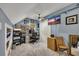 Bedroom featuring a desk, storage, and ample natural light at 529 Wintergreen Way, Canton, GA 30115