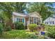 Charming house with a screened front porch, accented by blue shutters and lush landscaping at 212 South Se Ave, Marietta, GA 30060