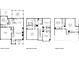 Detailed floor plan showcasing the layout of each floor of the home at 200 Dawson Dr, Woodstock, GA 30188
