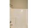 Bathroom shower with white fiberglass surround and chrome fixtures at 3094 Lauren Parc Rd, Decatur, GA 30032