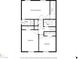 Second floor plan shows the primary bedroom, two additional bedrooms, walk-in closet, hall, and baths at 358 W West Wind Sw Dr, Lilburn, GA 30047