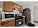 Modern kitchen with stainless steel appliances and ample storage space at 6606 Coventry Pt, Austell, GA 30168