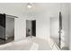 Spacious bedroom with large closets, adjacent to a bathroom with modern finishes at 2335 Mason Dr # D27, Atlanta, GA 30316