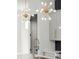 Kitchen island featuring pendant lights, modern countertops, and modern faucet at 2335 Mason Dr # D27, Atlanta, GA 30316
