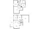 Floor plans for first and second levels show room layouts and dimensions of home at 2934 Wendover St, Marietta, GA 30062