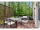 Outdoor patio with modern furniture, ideal for relaxing and entertaining at 2934 Wendover St, Marietta, GA 30062