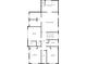 Top floor plan showcasing the primary suite, additional bedrooms, bathrooms, and laundry room at 686 Amsterdam Ne Ave, Atlanta, GA 30306