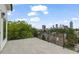 Patio overlooking a beautiful skyline view at 420-D Parkway Ne Dr, Atlanta, GA 30308