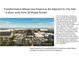 An artist's rendering of a planned development with mixed use buildings and ample parking at 50 Maple St, Roswell, GA 30075