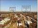 Aerial view showcasing local amenities including Roswell Town Square and Cultural Arts Center at 50 Maple St, Roswell, GA 30075