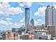 Stunning city view showing the downtown skyline with Westin Tower at 57 Forsyth Nw St # 12B, Atlanta, GA 30303