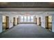 Hallway with elevators accessing the upper floors, offering stunning city views at 57 Forsyth Nw St # 12B, Atlanta, GA 30303