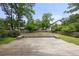 Large wood backyard deck with a custom buildout and plenty of space for entertaining and outdoor activities at 2824 Tupelo Se St, Atlanta, GA 30317