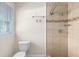 Tiled shower with a window to the outside at 440 Ohern Ct, Stone Mountain, GA 30088