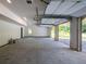 Spacious two car garage with bright lighting and an automatic garage door opener at 464 Pine Tree Ne Dr, Atlanta, GA 30305