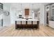 Elegant kitchen with a large center island and pendant lighting at 464 Pine Tree Ne Dr, Atlanta, GA 30305